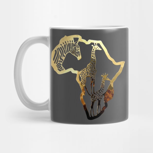 Africa gold by NerdsbyLeo